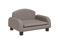 Kids Sofa, Kids Sofas Vidaxl Cinzento-acastanhado Poliéster (50 X 40 X 30 Cm)