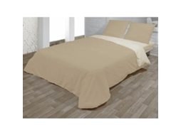 Conjunto de capa de edredom HOSTELINE VEGAS (Bege)