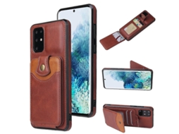 Capa Tipo Carteira De Couro Macio Para Samsung Galaxy Note20