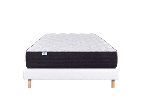 Pack Colchão LUXURY LITERIE Sérénité 160x200 cm + Sommier Eco