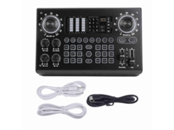 Mesa de Mistura de Áudio Digital Profissional Usb Bluetooth para Gravação Estúdio e Transmissão Ao Vivo