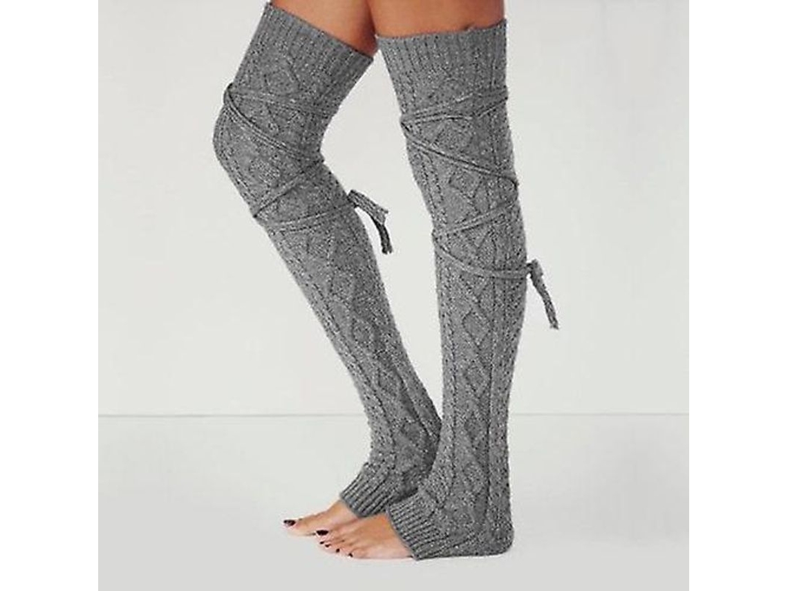 2026 medias Térmicas de Punto para Mujer, Hasta La Rodilla, Calcetines