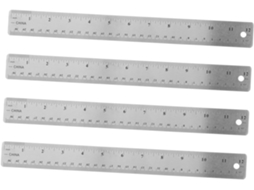 Conjunto De 4 Réguas De Cortiça E Ferramentas Multifuncionais Para Desenho E Trabalho.