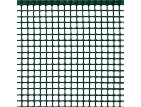 Quadra 10 Rede Plástica Verde 0 80X50 M TENAX Rede de Proteção