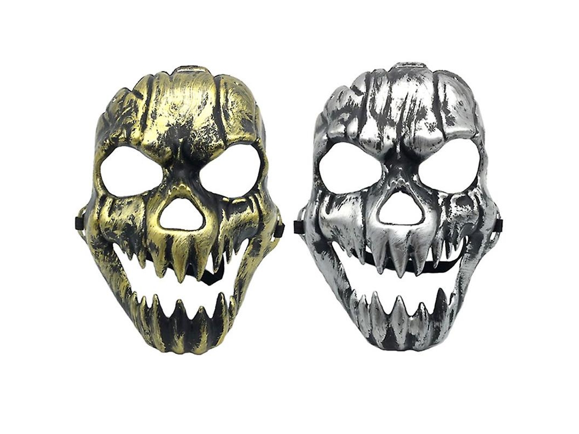 2 Unidades De Máscara De Festa De Halloween Allinless