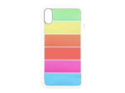 Capa LAXISCREED Iphone Xs Branca Protetora Anti impacto Leve