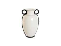 Vaso HOME ESPRIT Duas Cores Cerâmica Moderno 16 X 15 X 26 Cm