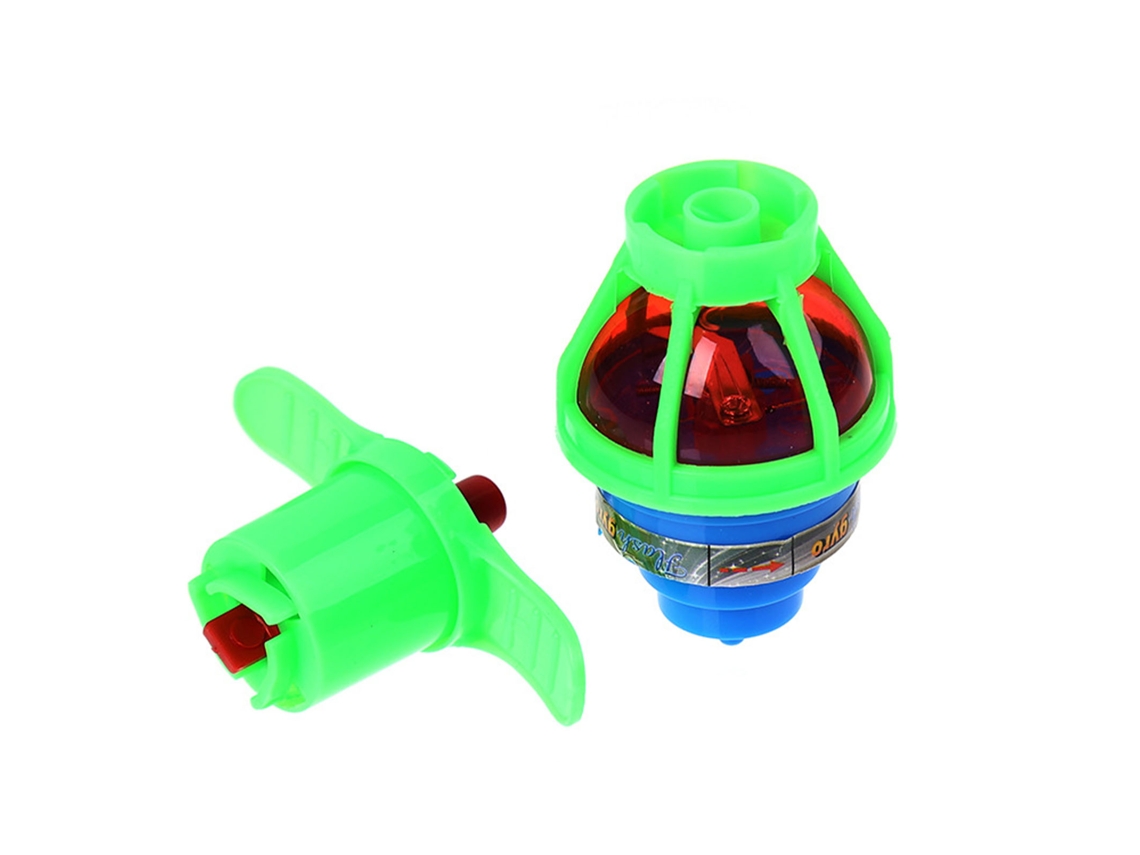 Ats 24 Peças de Trompos com Luz Giratsória com Giroscópio Brinquedos Coloridos Piscantes para Meninos e Meninas