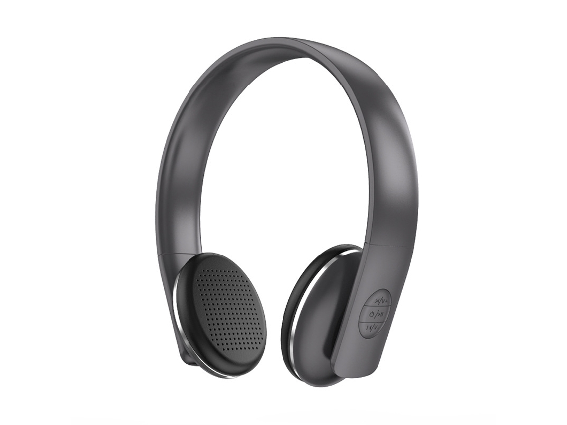 Auriculares Supra Auriculares Retro A50 Bt, Bluetooth 5.0 | Auscultadores Estéreo Bluetooth Cancelamento De Ruído Sem Pressão, Preto Sfushos