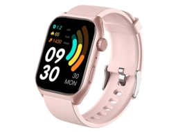 Relógio inteligente Bestvite 2.0 para mulheres, relógio inteligente Bluetooth à prova d'água IP68 com monitor de frequência cardíaca, sono, pressão arterial e passos, compatível com Android e iOS Plus.