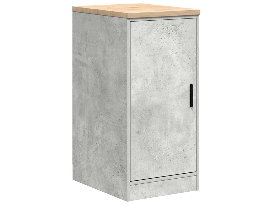 Armário de Arrumação de Garagem Betão Cinzento 40x51x85 cm MAISON EXCLUSIVE