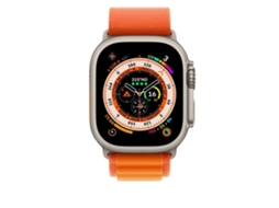 Bracelete para Apple Watch Ultra 49Mm em Têxtil Laranja