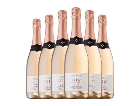 Vinho branco EL CEP Mim Brut Cava Reserva Meia Garrafa (0.37 L - 6 Unidades)