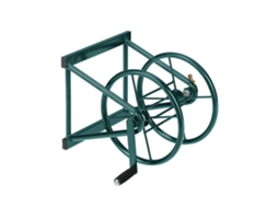 Enrolador De Mangueira Relaxdays, Montagem Na Parede, Para 60 M De Mangueira, 2 Conexões Com Conector, Verde