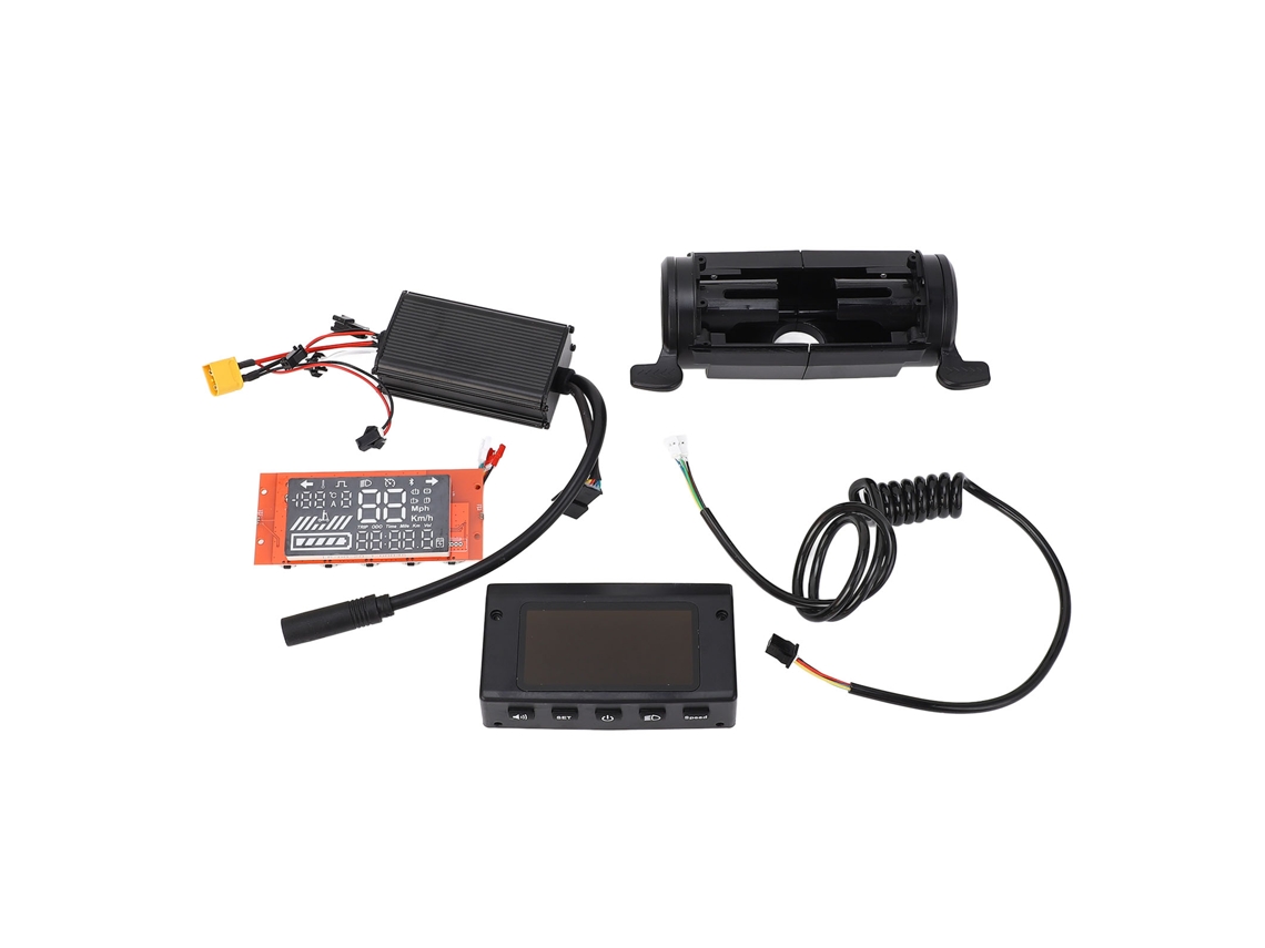 2026 kit de Controlador para Patinete Elétrico 36v 350w com Painel de Display para Patinetes Elétricos S1 S2 S3 de 8 Polegadas