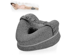 Rebe almohada para Piernas Ergonómica de Espuma de Memoria para Dormir de Lado Con Funda Lavable Y Correa Elástica