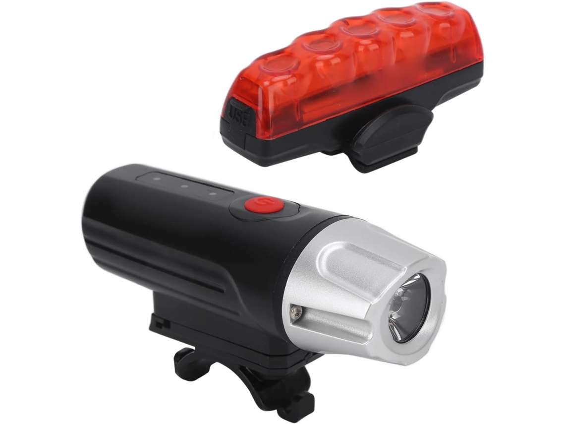 Conjunto De Luzes Bicicleta Ultrabrilhantes, Farol Dianteiro E