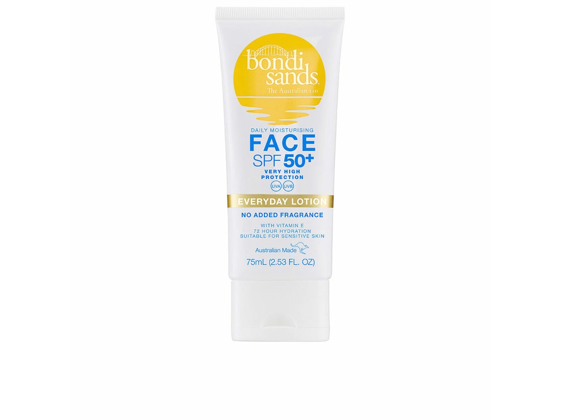 Protetor Solar Facial Bondi Areias Enfrentar todo O Tipo De Pelé 75 Ml Spf 50)