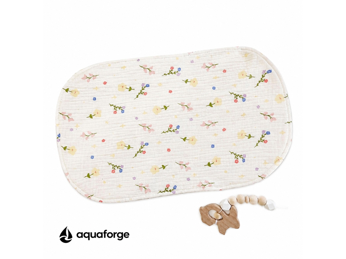 Almofada Infantil Algodão Respirável 25 X 40 Cm