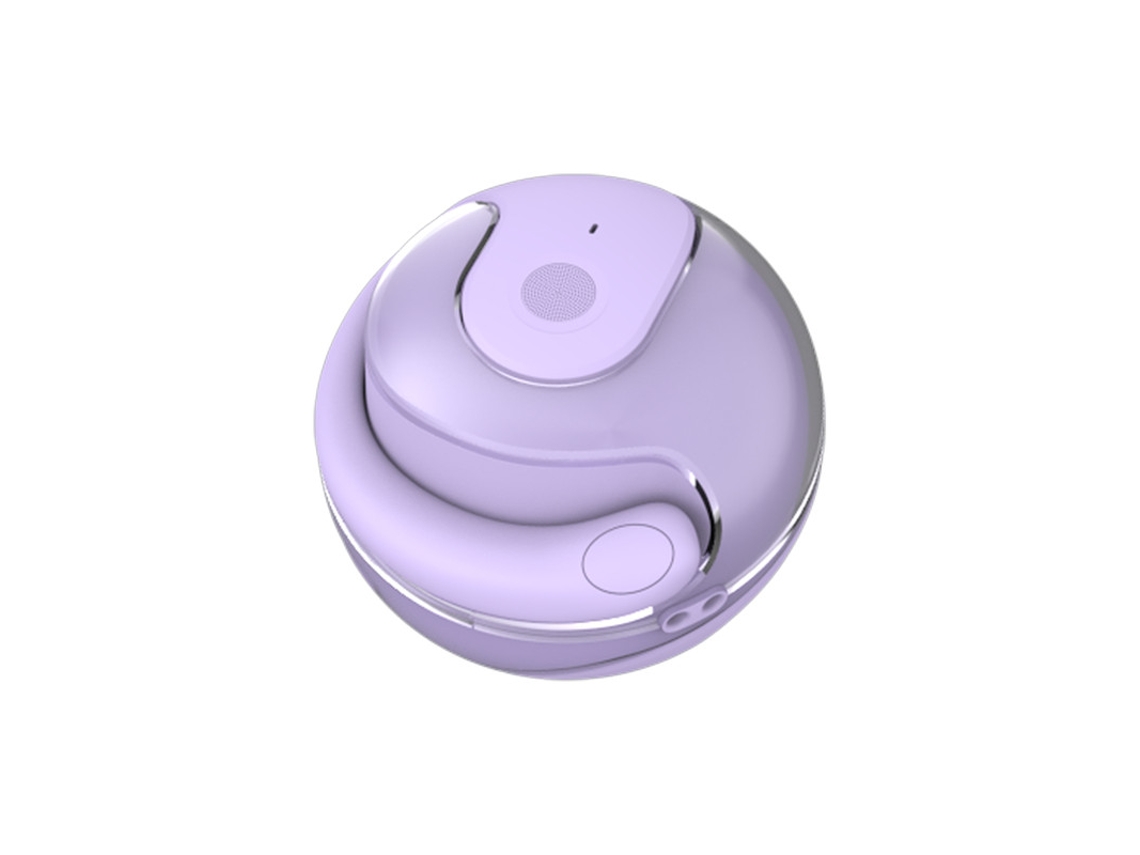 Auriculares Sem Fio Desgaste Confortável Ativo YIZHOOD Bluetooth com Cancelamento de ruído Roxo