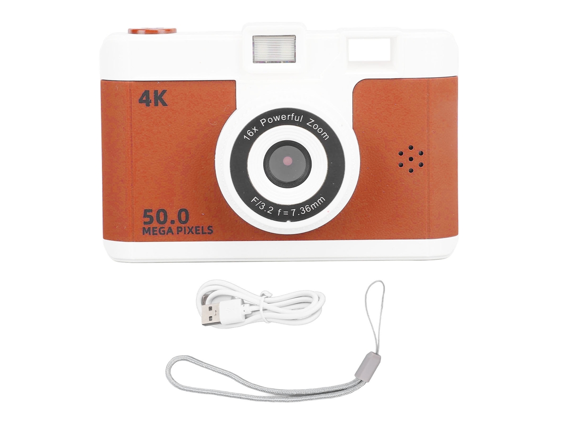 2026 câmara Digital Compacta Pequena com Lente Dupla Sem Fio para Vlogging e Vídeo