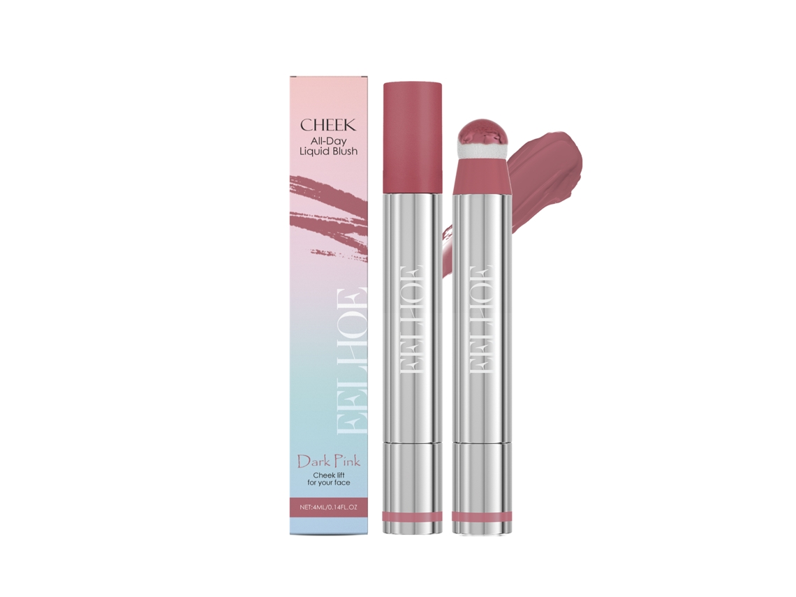 Brilho Labial Bochecha Rosa Escuro Líquido