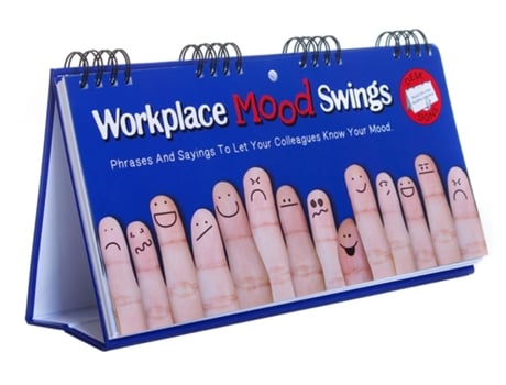Livro Workplace Mood Swings Flip Book - Phrases And Sayings To Let Your Colleagues Know Your Mood de Jamien Bailey & Andy B (Inglês - Capa Dura)