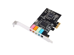 Placa de som estéreo 3D Brilvibera PCI-E de 32/64 bits para PC Express com chip CMI8738