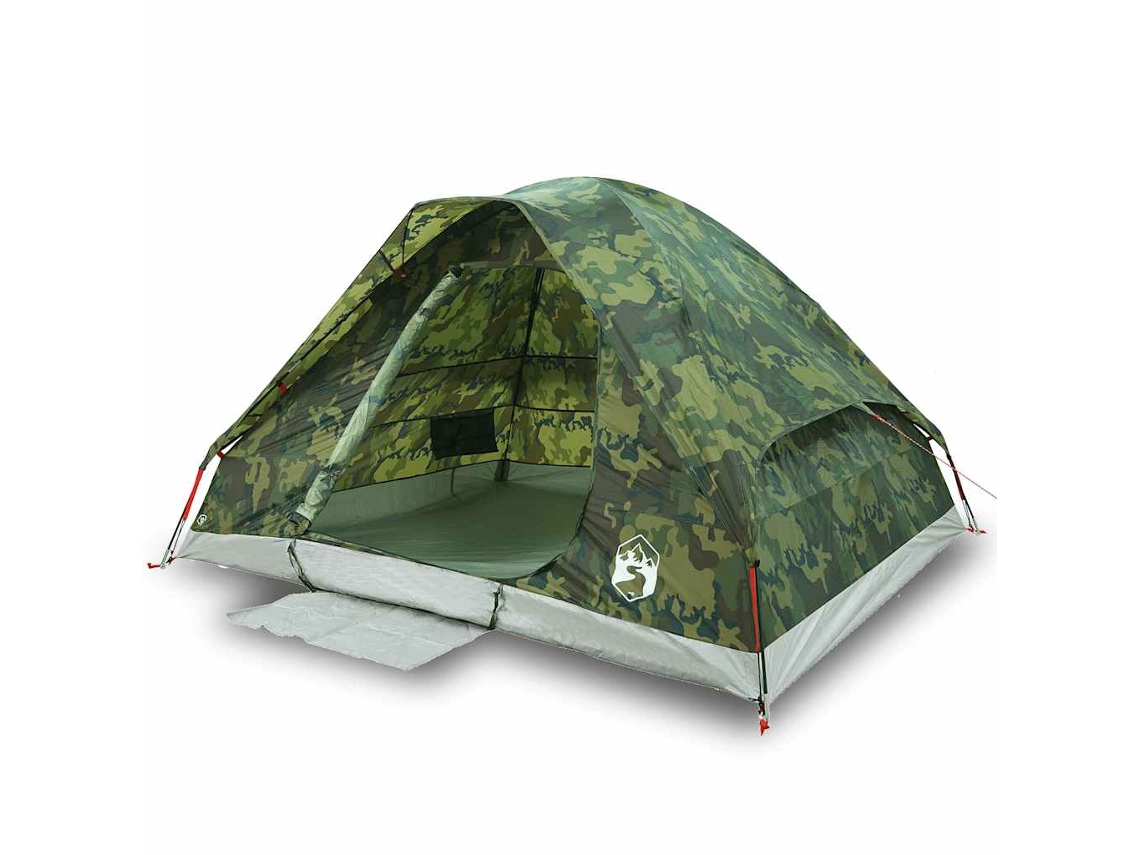 Camping Tent, Camping Tents Vidaxl Verde Poliéster (2 Pessoas)