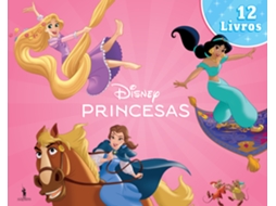 Livro Disney Princesas 12 Livros De Disney (português)