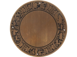 Acessórios Para Caixa De Madeira, Placa De Superfície Latão Em Estilo Do Zodíaco Chinês Para Painel Frontal Armário