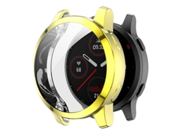 Capa De Silicone Para (garmin Venu 2s/vivoactive 4s) 40mm Dourado Hexinyigjly