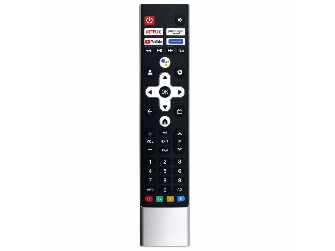 Comando À Distância Bluetooth Com Controlo Por Voz Compatível Com Tv Coocaa Hs-7a05h-00, Prateado_dae
