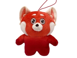 Mali boneca de Pelúcia Panda Vermelho Anime 15cm Colecionável Brinquedo de Presente Decorativo