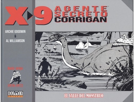 Livro Agente Secreto X-9 Corrigan 1970-1972 de Al Williamson (Espanhol)