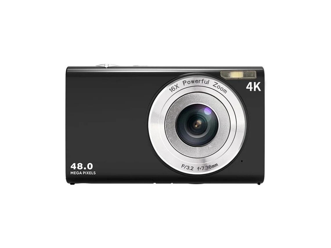 Câmera Digital Compacta Dc402af 48mp 4k, 2,8 Polegadas, Tecido Azul