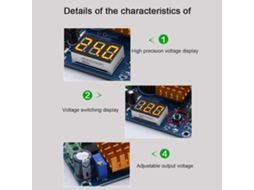 Módulo Boost Digital 100w Regulador De Tensão 5a