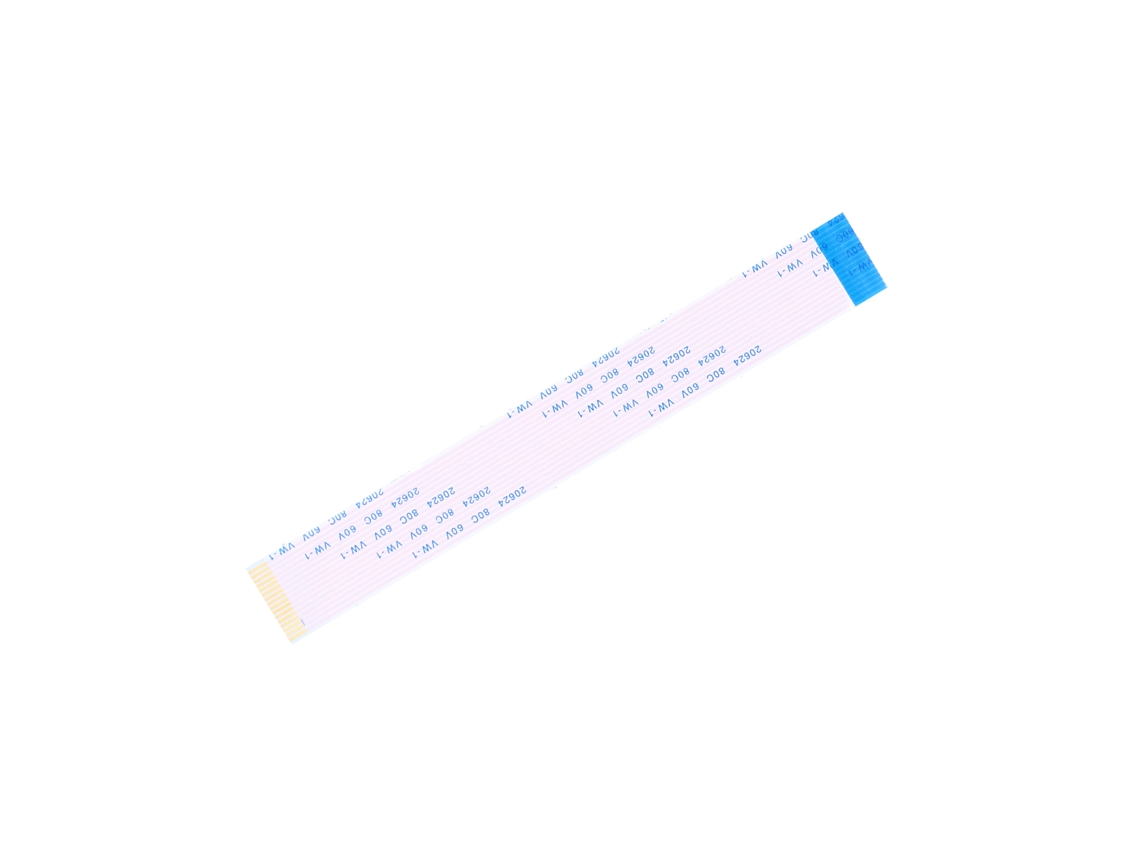 Laxiscreed Cabo Flexível Plano De 135mm 16p Com Revestimento Dourado Para Leitores De Cd E Vcd
