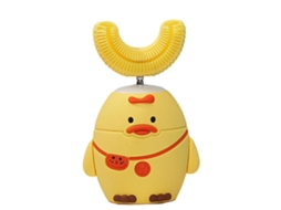 Escova De Dentes Elétrica Infantil De Silicone, Modelo Papanicolaou, Para Treinamento Dos Dentes.