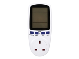 Tomada De Medição De Energia (versão Com Retroiluminação Branca, Padrão Do Reino Unido)