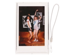 Photo Storage Box For 3 Inch Instant Camera Photo Pc Mini Photo Holder Case With Hand Rope For Pictures Cards Transparent LAXISCREED