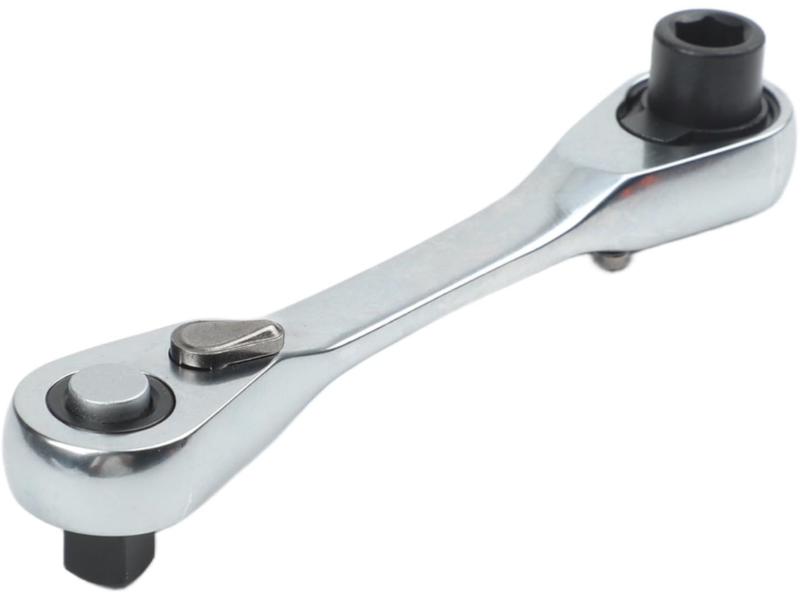 Chave De Dupla Com 72 1/4", Aço Cromo-vanádio, Design Deslocado.