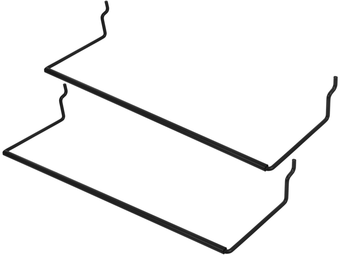 Conjunto De 2 Ganchos Para Papel Toalha, Suporte Metálico Painel Perfu