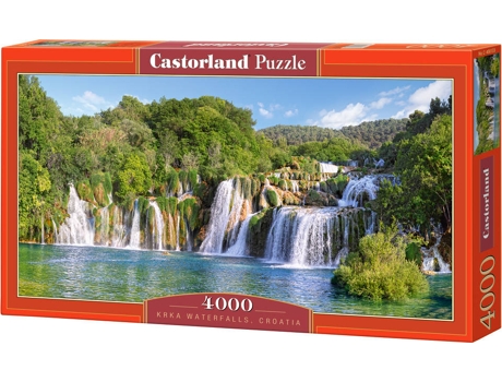 Puzzle  Krka Waterfalls, Croatia (4000 Peças)