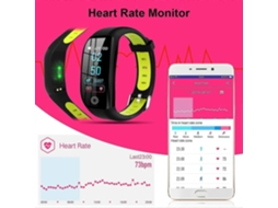 Pulseira Fitness Com Monitor De Frequência Cardíaca E Medição De Pressão Arterial, Smartwatch À Prova D'água Para Mulheres, Homens E Crianças.