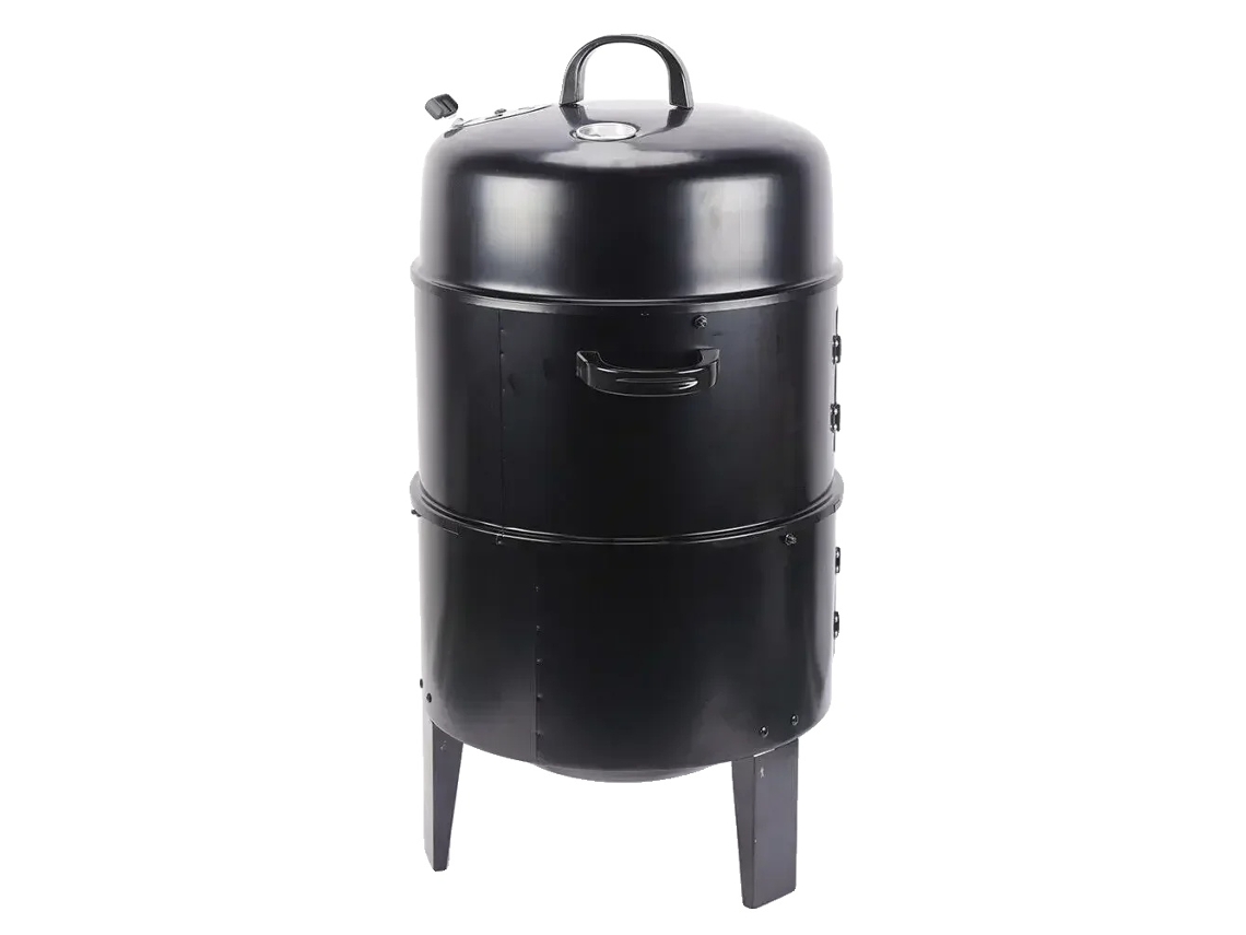 Churrasqueira, Funcionalidade 3 Em 1, Design Portátil, Preto