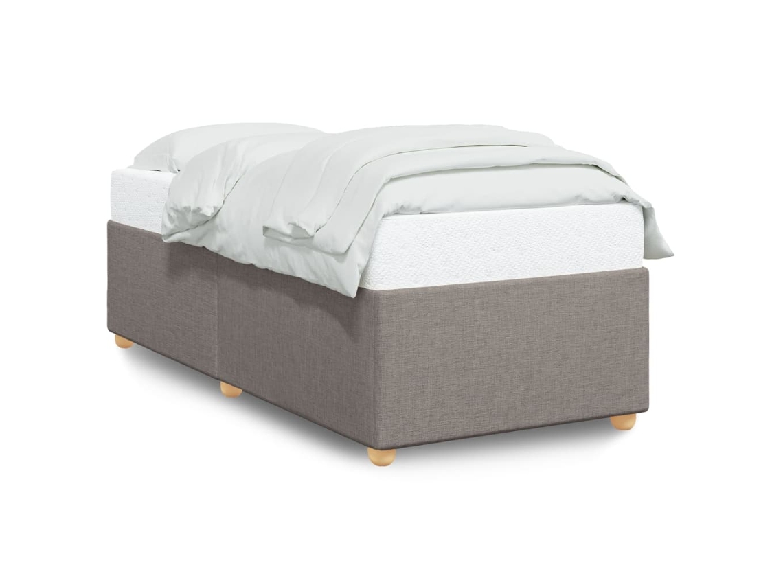Estrutura de Cama Tecido Cinzento MAISON EXCLUSIVE (80x200 cm)
