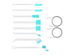 Kit de Limpeza TAISHENGDA para Máquinas de Gelo com 10 Escovas e 2 em Forma de Gancho