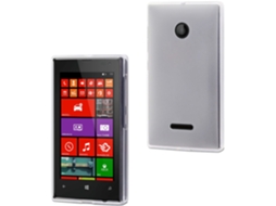 Capa MUVIT Minigel Nokia Lumia 435 Transparente — Compatibilidade: Nokia Lumia 435
