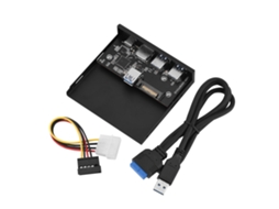 Hub Frontal LAXISCREED Usb 3.0 Type C Cartão